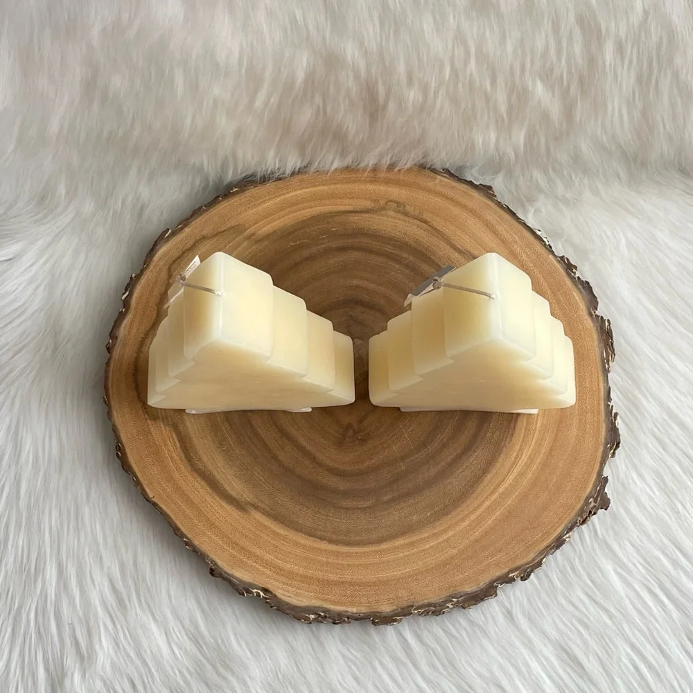 NWT West Elm large bougie tree candles